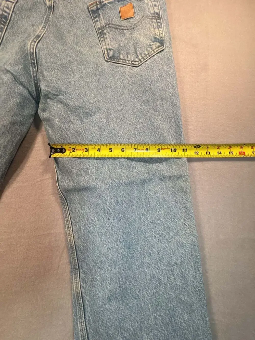 Carhartt B460 LVB Relaxed Fit Denim Jeans - Picture 14 of 15
